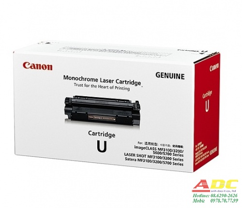 Mực in Canon U Black Toner Cartridge